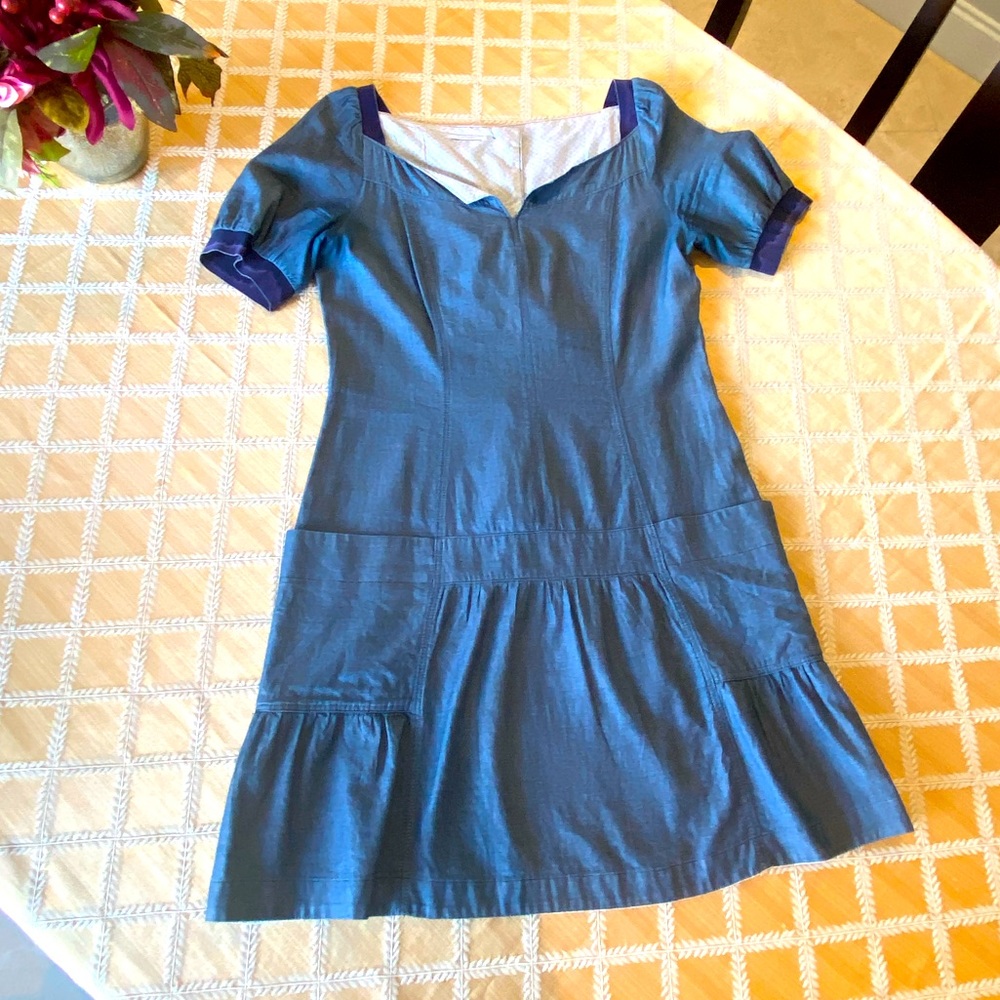 Denim dress